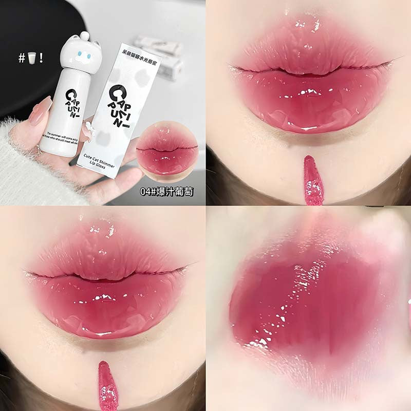 Cappuvini Cute Cat Lip Gloss