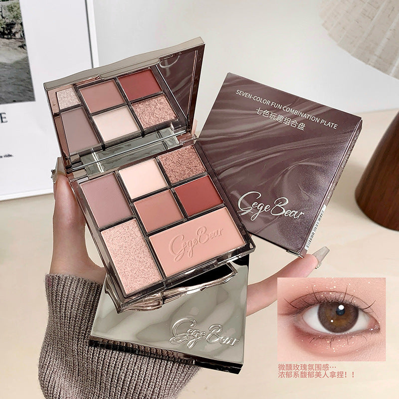 Gege Bear Dreamy Seven-Shade Palette