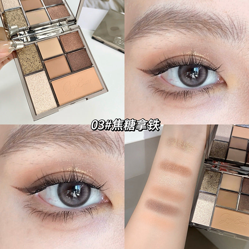 Gege Bear Dreamy Seven-Shade Palette