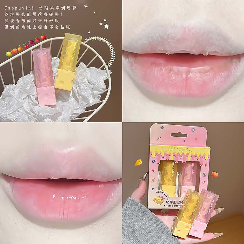 Cappuvini Cheese Soft Lip Balm
