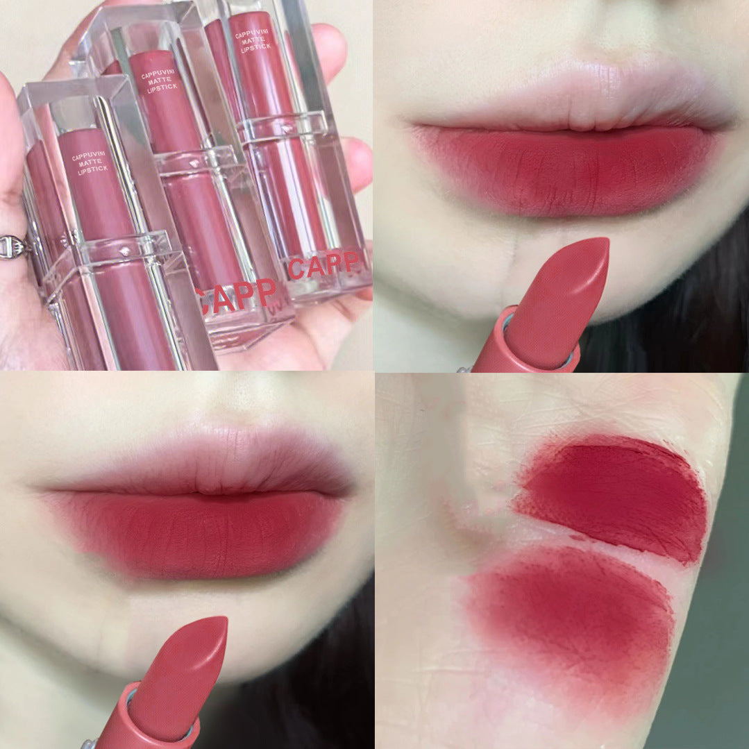 Cappuvini Clear Nude Matte Lipstick