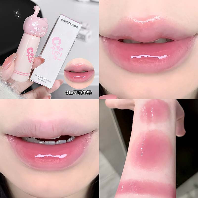 Cappuvini Cute Cat Lip Gloss