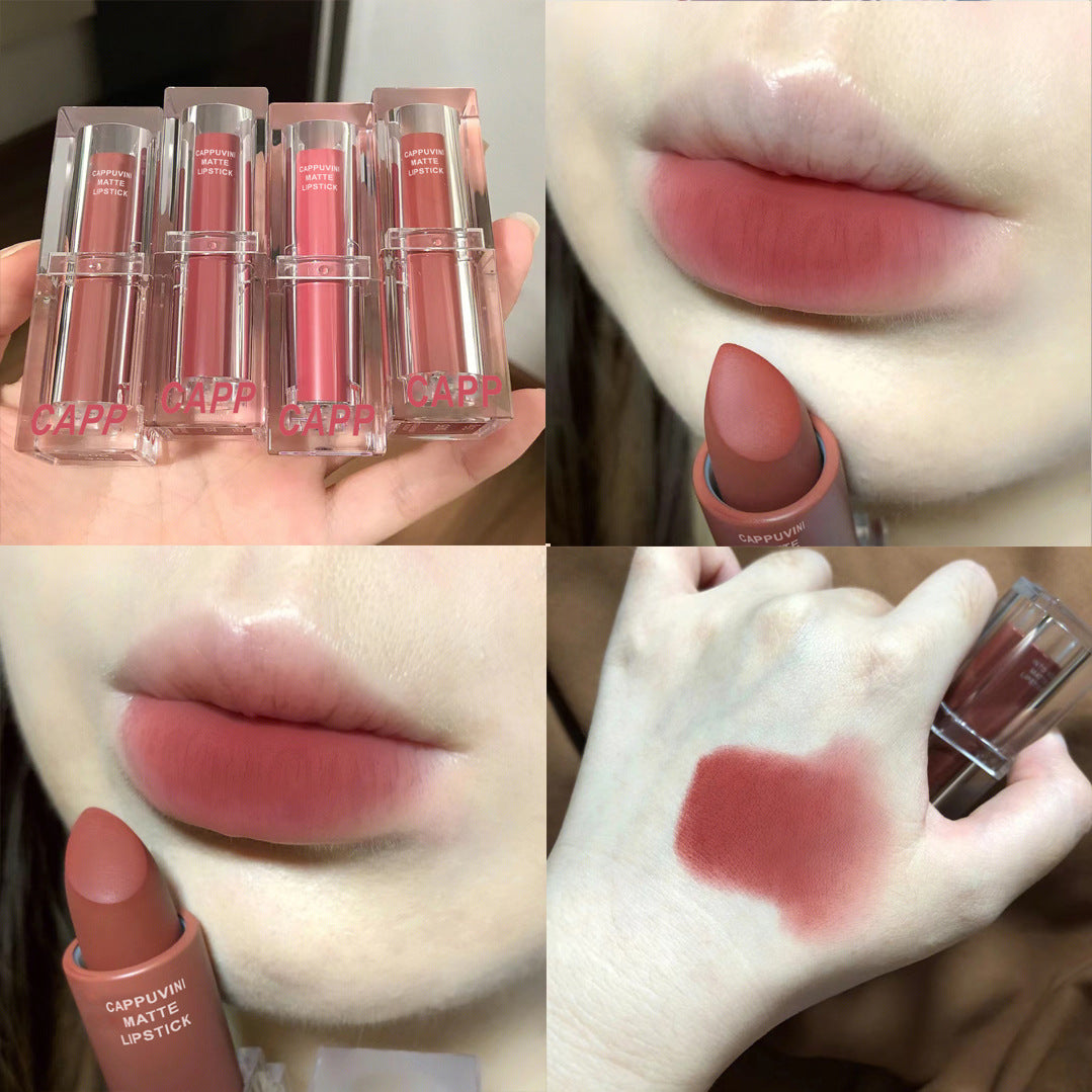 Cappuvini Clear Nude Matte Lipstick