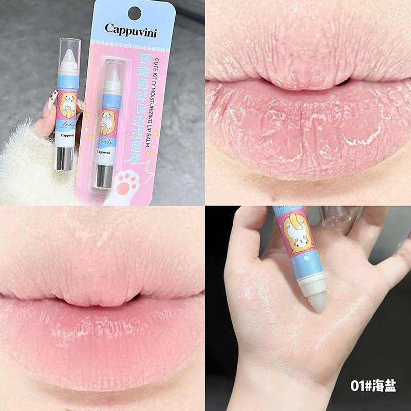 Cappuvini Cute Cat Lip Balm