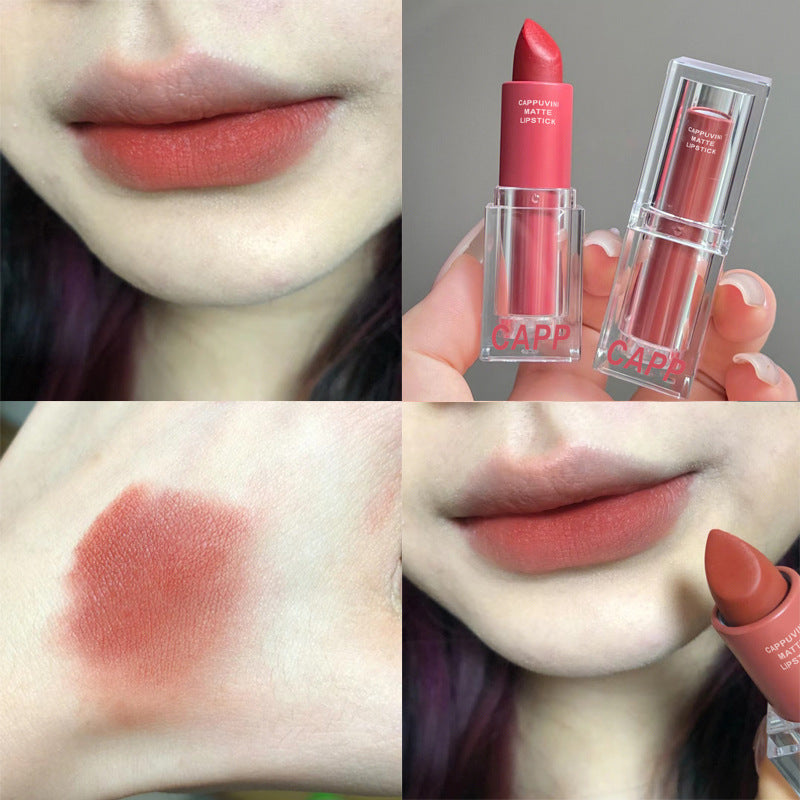 Cappuvini Clear Nude Matte Lipstick