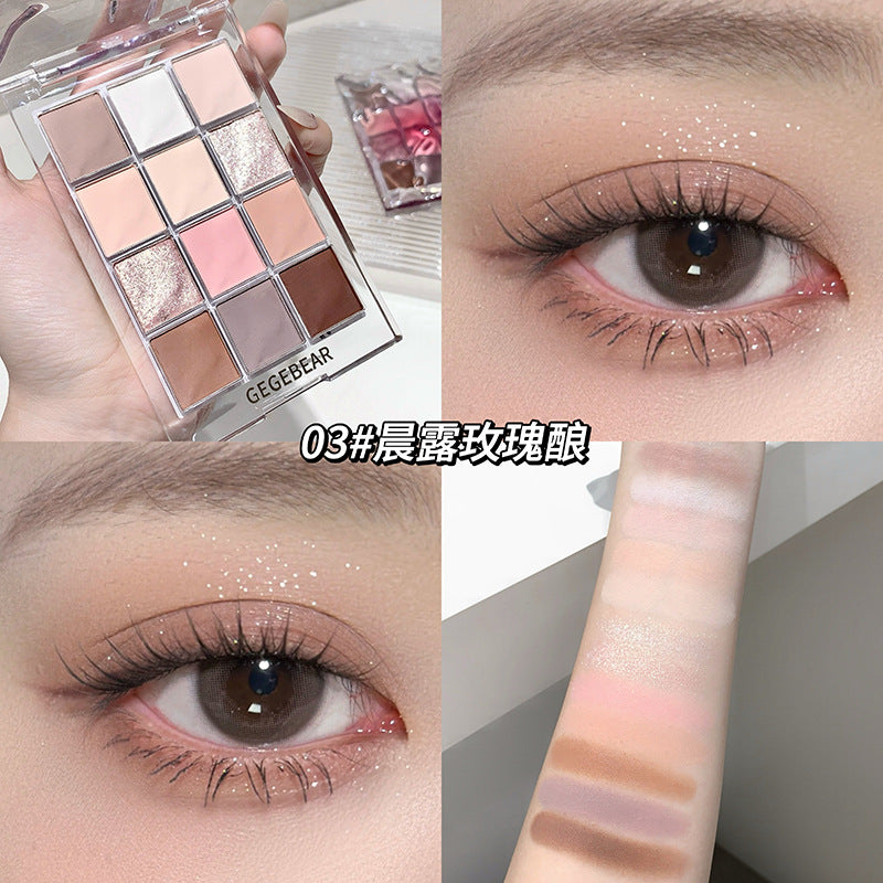 Gege Bear Water Wave Eyeshadow Palette