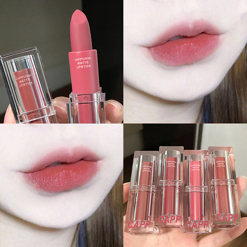 Cappuvini Clear Nude Matte Lipstick